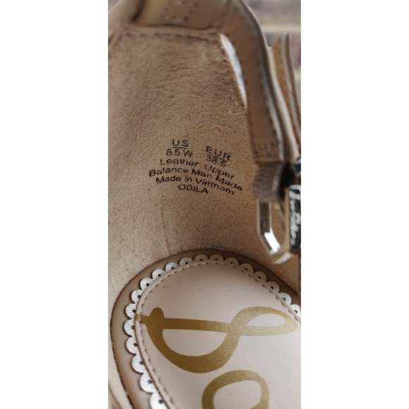 Sam Edelman Odila Scalloped Heels - 8.5W - Picture 7 of 7